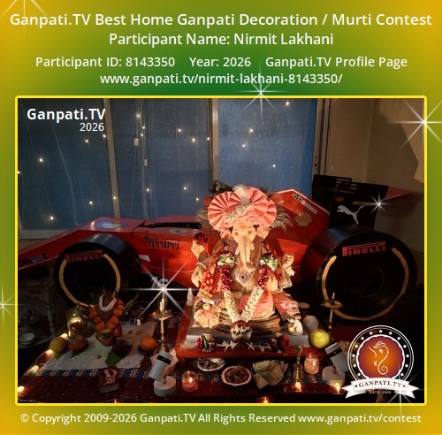 Nirmit Lakhani Ganpati 2026