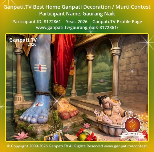 Gaurang Naik Ganpati 2026