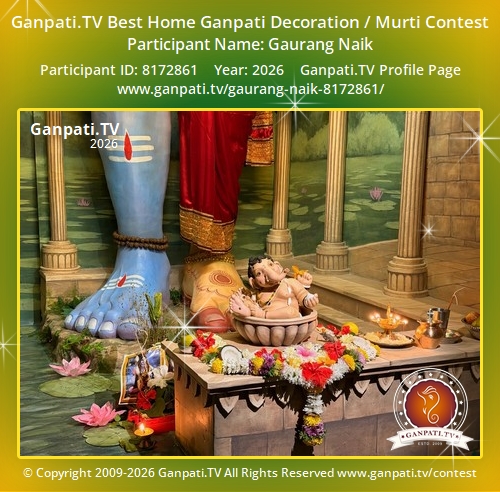 Gaurang Naik Ganpati 2026