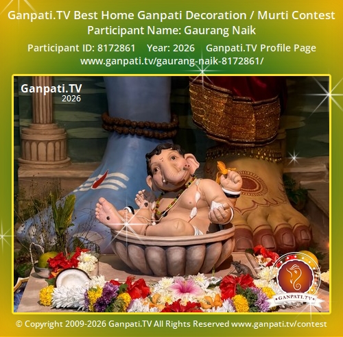 Gaurang Naik Ganpati 2026