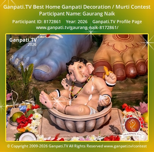 Gaurang Naik Ganpati 2026