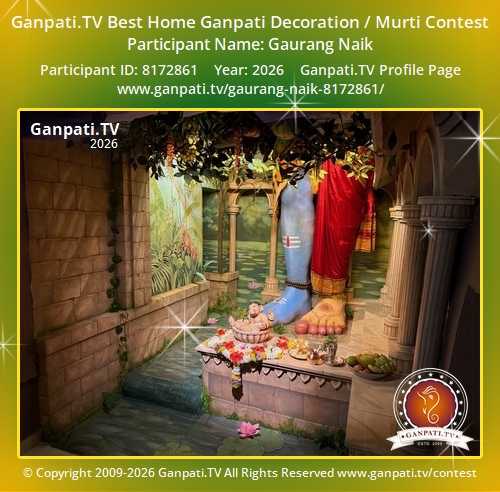 Gaurang Naik Ganpati 2026
