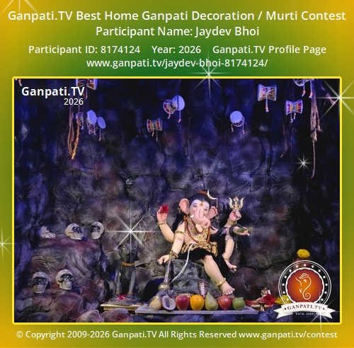 Jaydev Bhoi Ganpati 2026