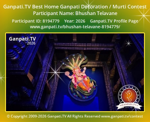 Bhushan Telavane Ganpati 2026