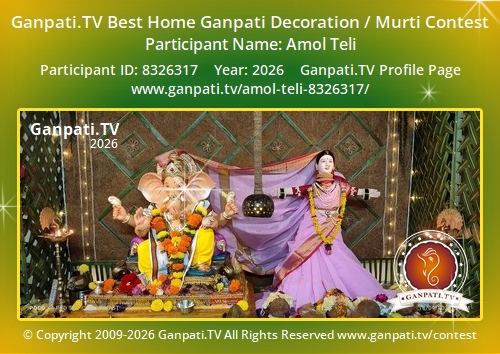 Amol Teli Ganpati 2026