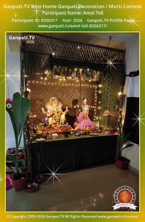 Amol Teli Ganpati 2026