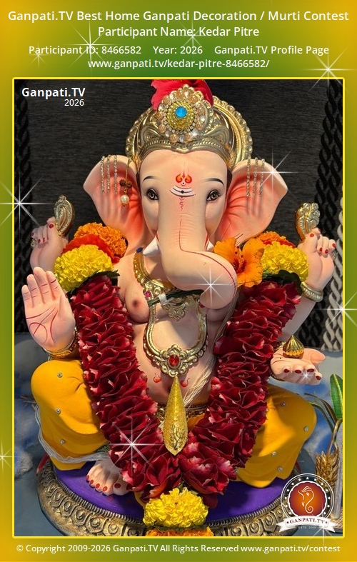 Kedar Pitre Ganpati 2026