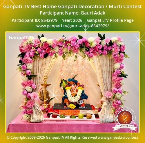 Gauri Adak Ganpati 2026