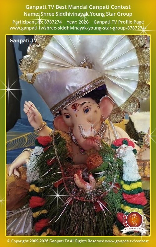 Shree Siddhivinayak Young Star Group Ganpati 2026
