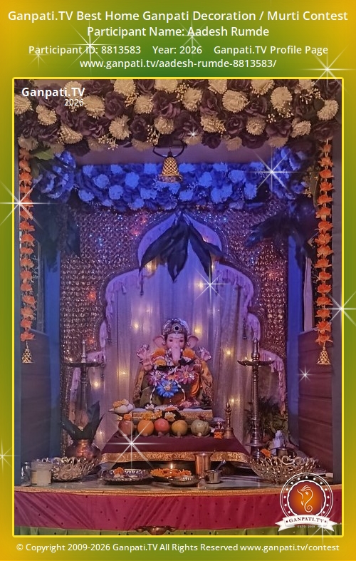 Aadesh Rumde Ganpati 2026