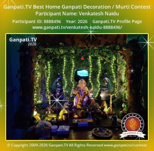 Venkatesh Naidu Ganpati 2026