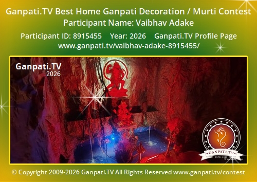 Vaibhav Adake Ganpati 2026