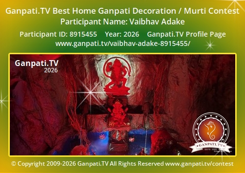 Vaibhav Adake Ganpati 2026