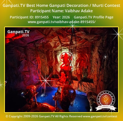 Vaibhav Adake Ganpati 2026