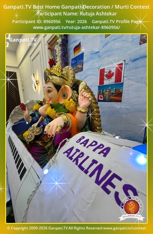 Rutuja Ashtekar Ganpati 2026