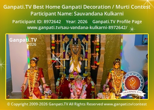 Sauvandana Kulkarni Ganpati 2026