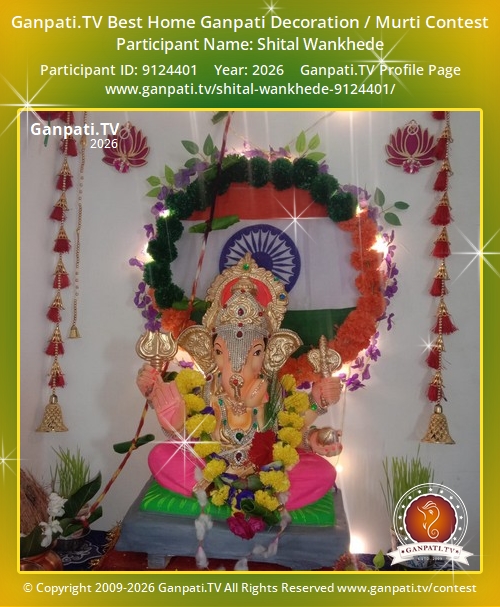 Shital Wankhede Ganpati 2026