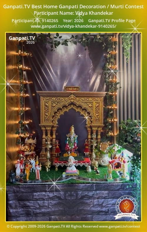 Vidya Khandekar Ganpati 2026
