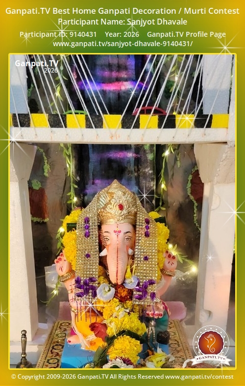 Sanjyot Dhavale Ganpati 2026