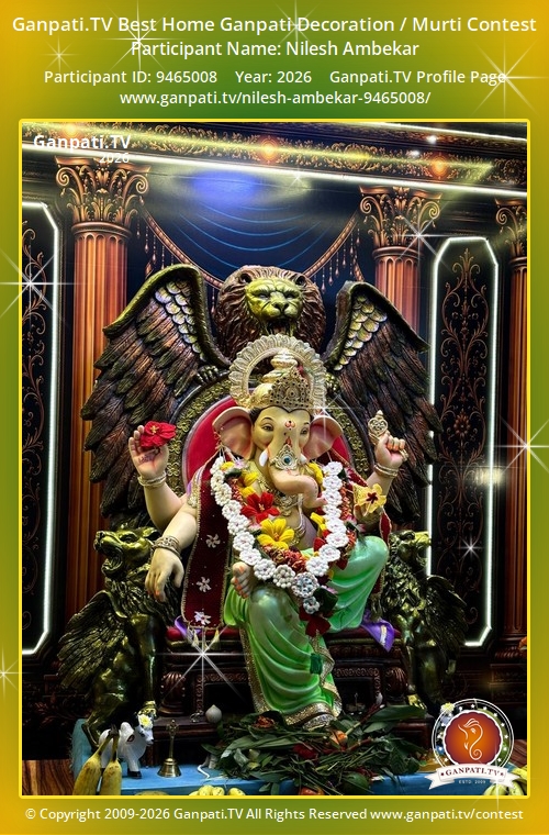 Nilesh Ambekar Ganpati 2026
