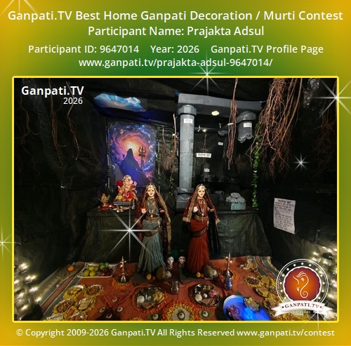 Prajakta Adsul Ganpati 2026