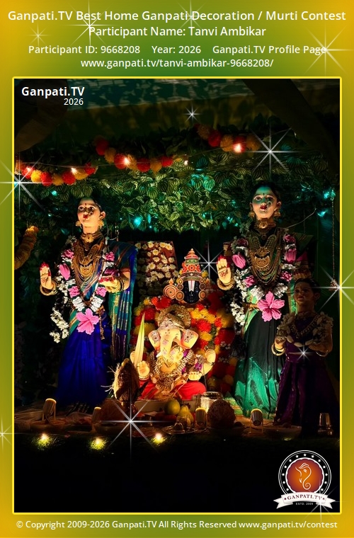 Tanvi Ambikar Ganpati 2026