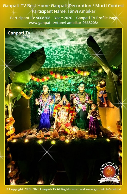 Tanvi Ambikar Ganpati 2026