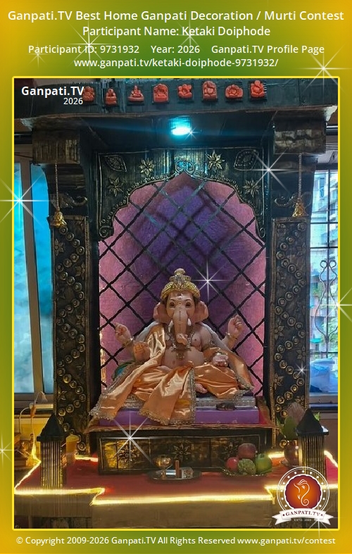 Ketaki Doiphode Ganpati 2026