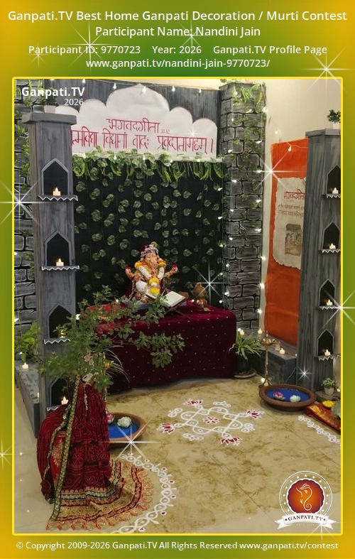Nandini Jain Ganpati 2026