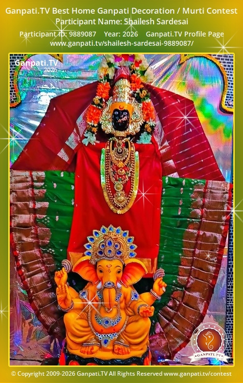 Shailesh Sardesai Ganpati 2026