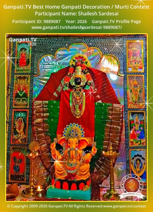 Shailesh Sardesai Ganpati 2026