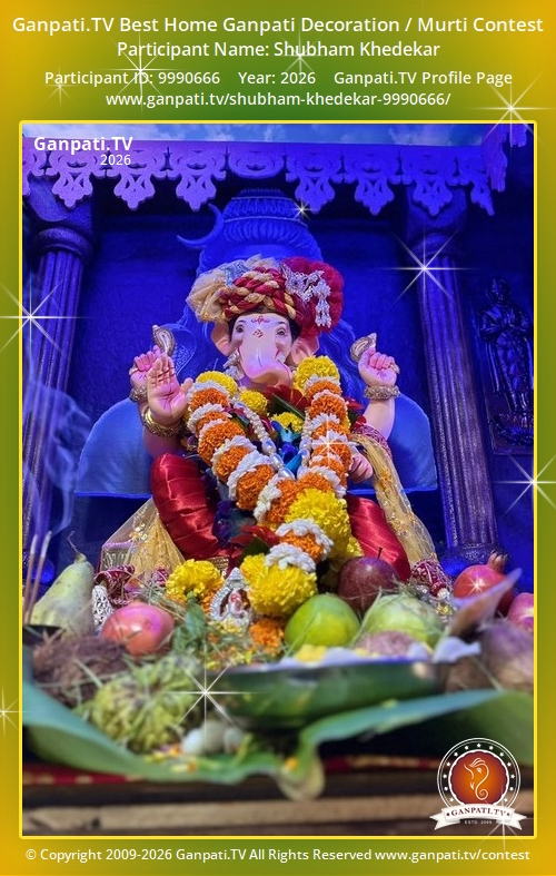 Shubham Khedekar Ganpati 2026