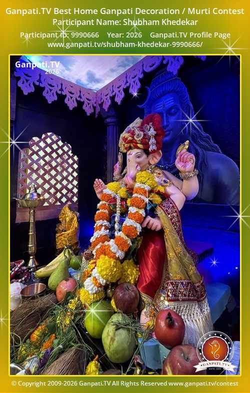 Shubham Khedekar Ganpati 2026