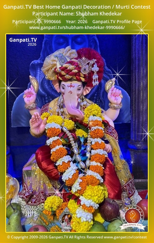 Shubham Khedekar Ganpati 2026