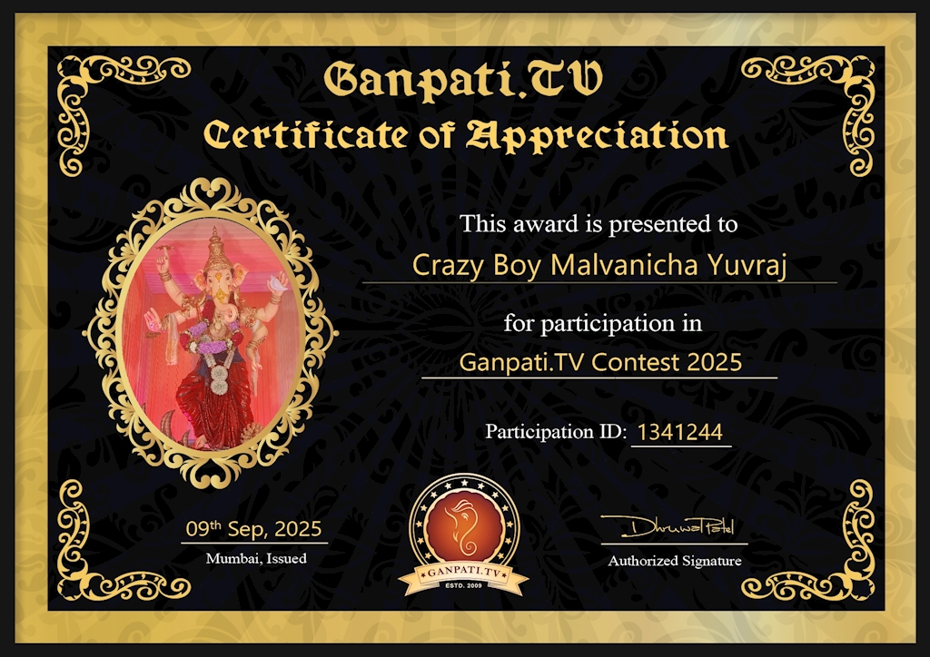 Crazy Boy Malvanicha Yuvraj Ganpati 2025
