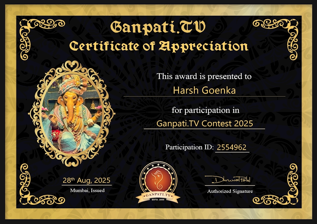 Harsh Goenka Ganpati 2025