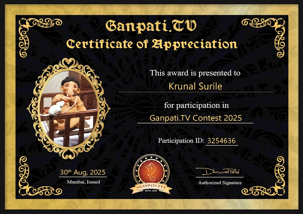 Krunal Surile Ganpati 2025