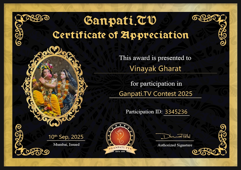 Vinayak Gharat Ganpati 2025