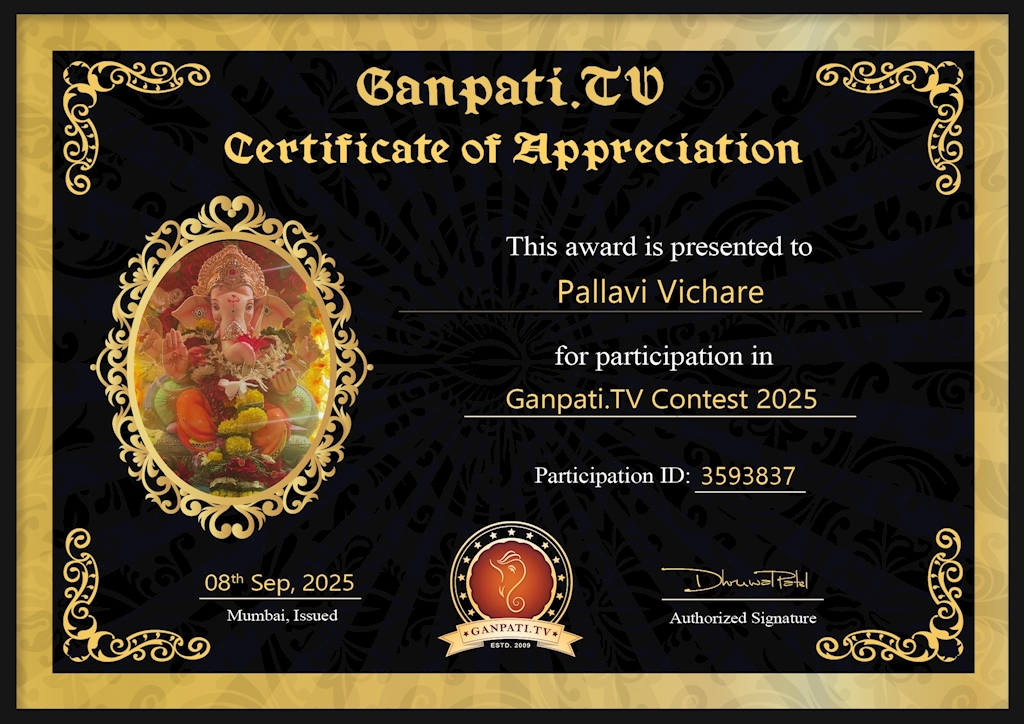 Pallavi Vichare Ganpati 2025