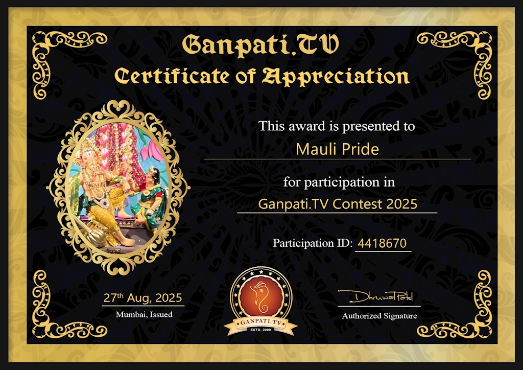Mauli Pride Ganpati 2025
