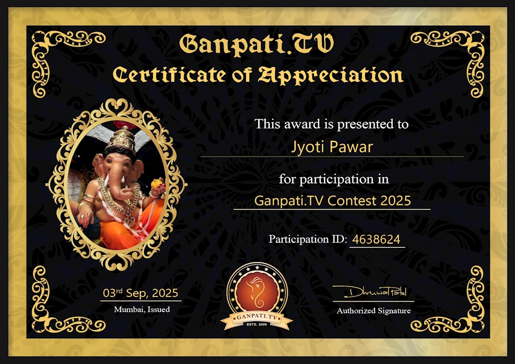 Jyoti Pawar Ganpati 2025