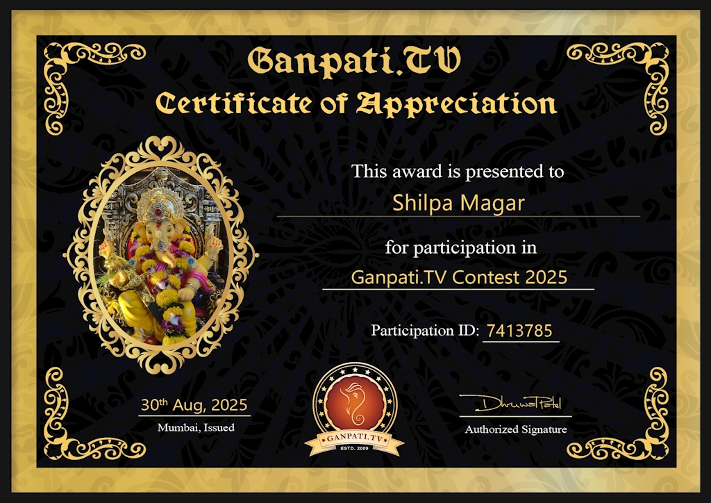 Shilpa Magar Ganpati 2025