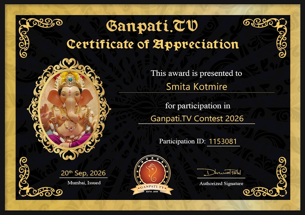 Smita Kotmire Ganpati 2026
