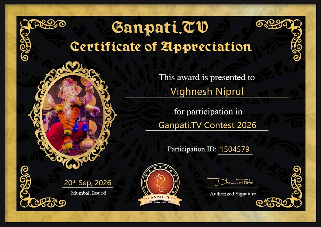 Vighnesh Niprul Ganpati 2026