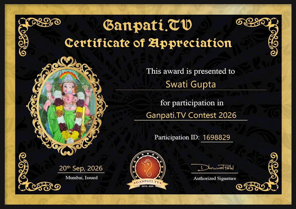 Swati Gupta Ganpati 2026
