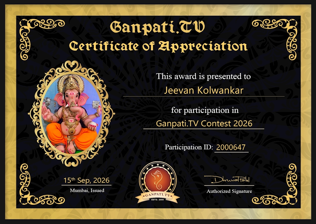 Jeevan Kolwankar Ganpati 2026