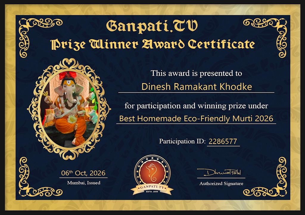 Dinesh Khodke Ganpati 2026