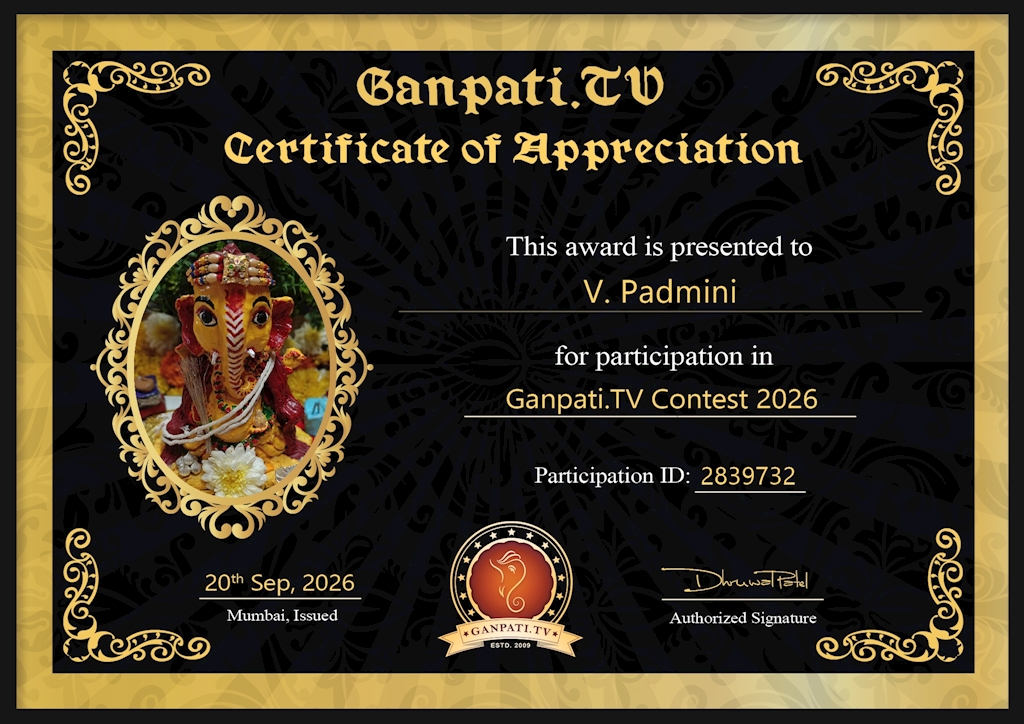 Padmini Vijay Ganpati 2026