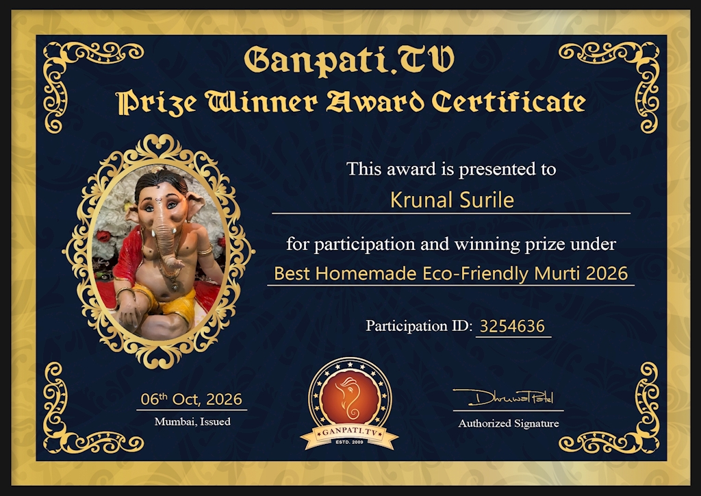 Krunal Surile Ganpati 2026