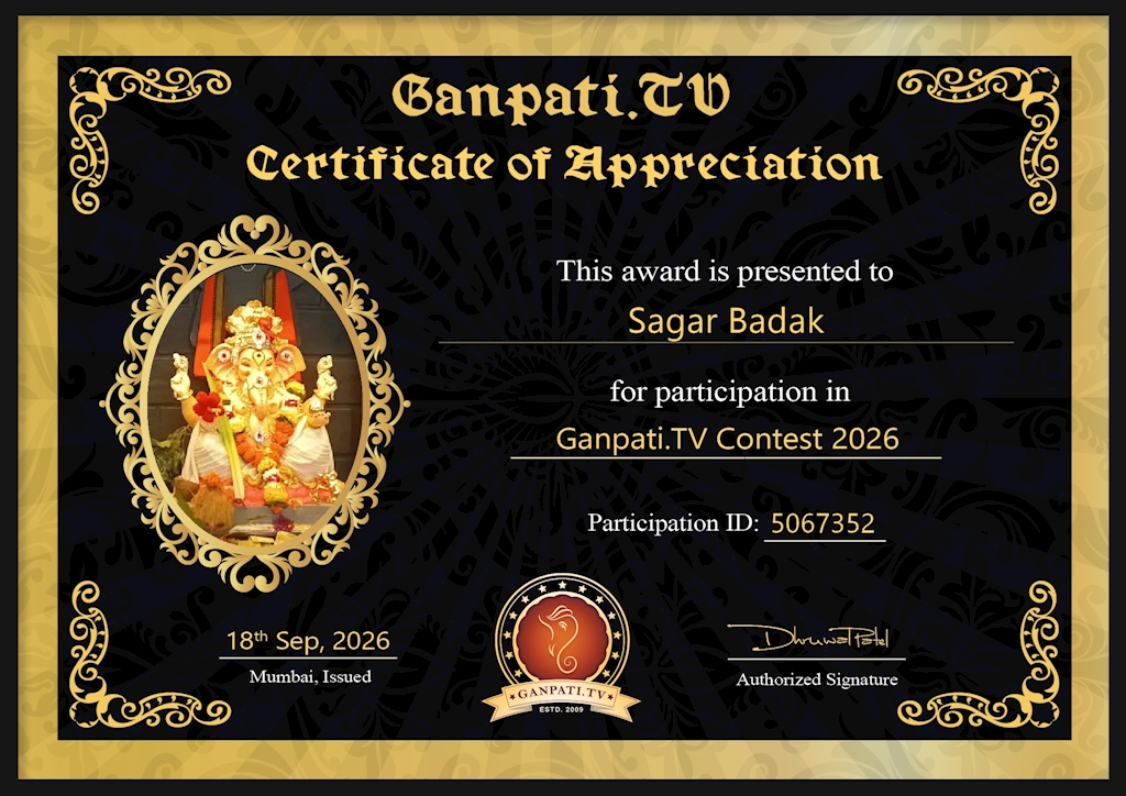 Sagar Badak Ganpati 2026
